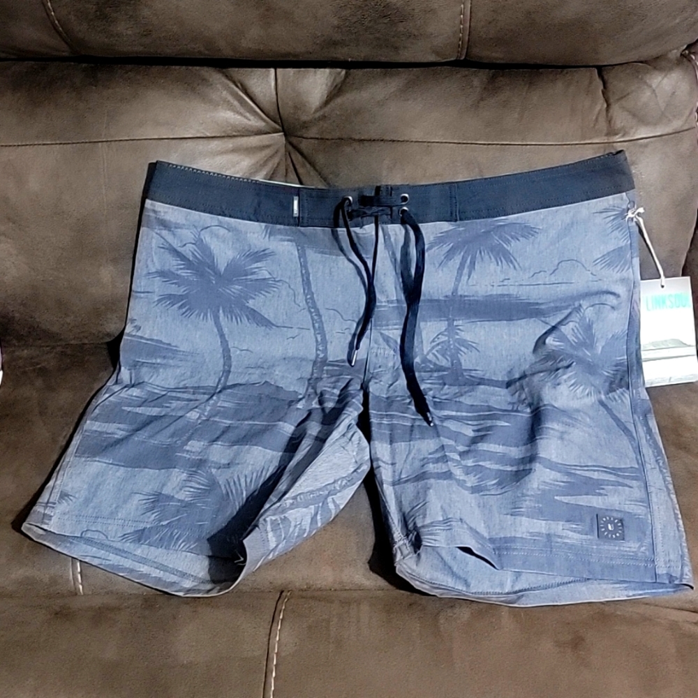 Linksoul Boardwalker Shorts, Size 38, Navy Blue